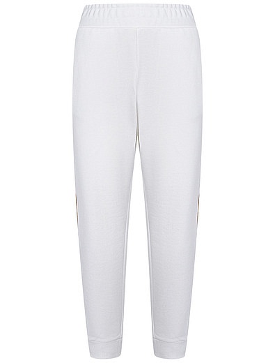 Белые брюки в спортивном стиле Balmain - 4244509171939 - Фото 1