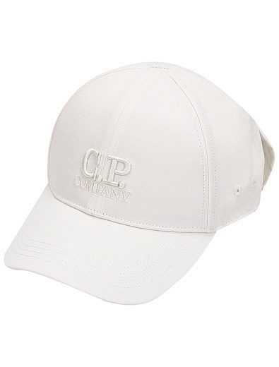 Белая кепка с вышитым логотипом C.P.Company - 1184518370011 - Фото 1