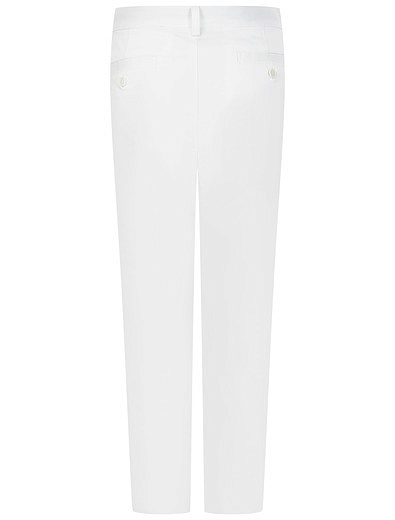 Белые брюки Il Gufo - 1084519370129 - Фото 2