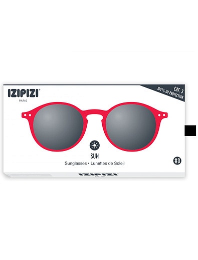 Солнцезащитные очки в красной оправе IZIPIZI - 5251328980542 - Фото 4