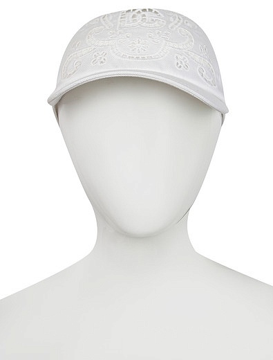 Кепка с ажурным логотипом Dolce & Gabbana - 1184509270139 - Фото 3