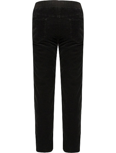 Черные утепленные брюки Il Gufo - 1601119780044 - Фото 3