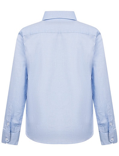 Голубая хлопковая рубашка Fred Mello - 1011519980102 - Фото 2