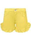 Желтые джинсовые шорты - 1414509072090
