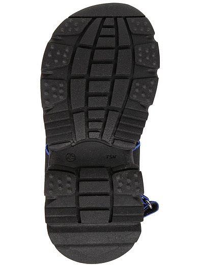 Черные сандалии на липучках Florens - 2074519071002 - Фото 5