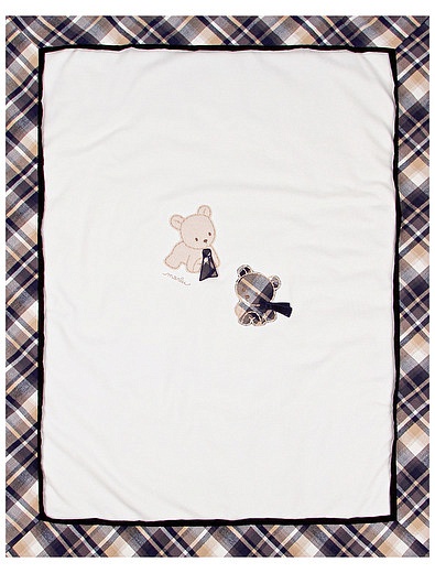 Одеяло кремового цвета с мишками Marlu - 0774529180078 - Фото 2