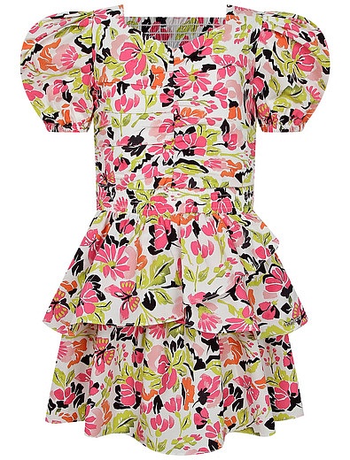 Комплект из топа и юбки с цветочным принтом TWINSET - 3024509274257 - Фото 1