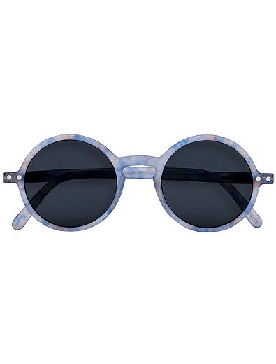 Синие солнцезащитные очки в круглой оправе IZIPIZI - 5254528180064 - Фото 1