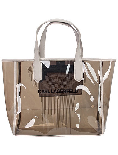 Сумка-шоппер с логотипом KARL LAGERFELD - 1204508270227 - Фото 1
