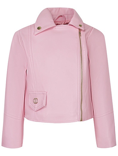 Розовая куртка косуха TWINSET - 1074509370079 - Фото 1