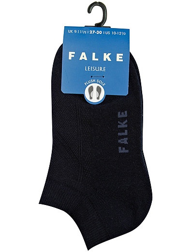 Синие короткие носки FALKE - 1531419880451 - Фото 1