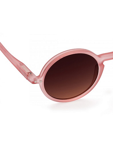 Круглые солнцезащитные очки в розовой оправе IZIPIZI - 5254528271342 - Фото 3
