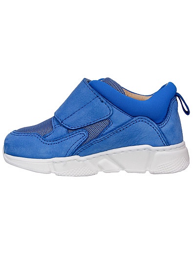 Синие кроссовки на липучках Florens - 2101519970216 - Фото 3