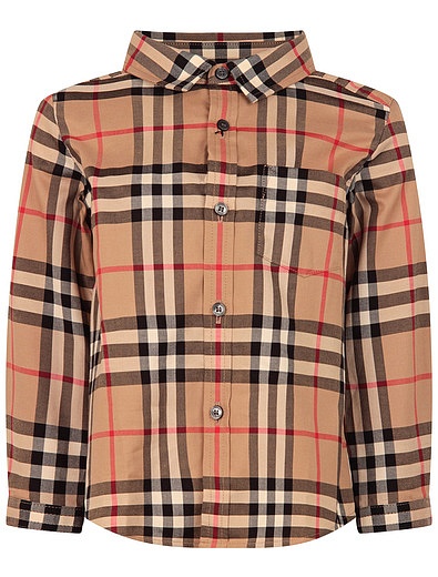 Рубашка в клетку Vintage Check Burberry - 1014519084573 - Фото 1