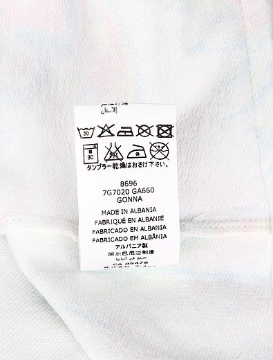 Легкая юбка с оригинальным принтом Roberto Cavalli - 1042509770571 - Фото 4