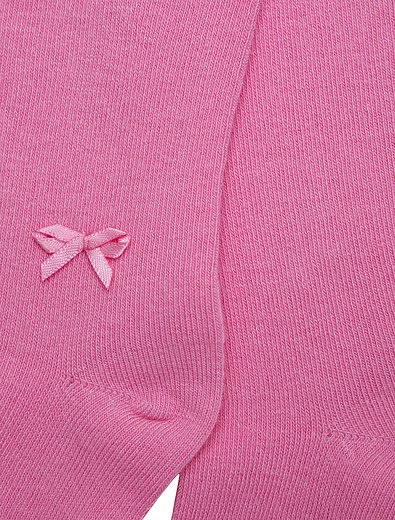 Розовые колготки с бантиком Miss Blumarine - 1292609580833 - Фото 2