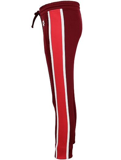 красные спортивные брюки с лампасами NIK & NIK - 4240909980034 - Фото 4