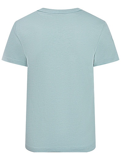 Голубая футболка с принтом зайчик Marc Jacobs - 1134509276853 - Фото 2