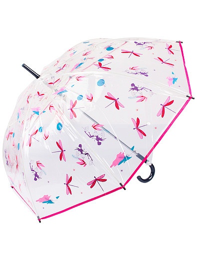 Прозрачный зонт с принтом стрекозы Billieblush - 0864508180011 - Фото 1