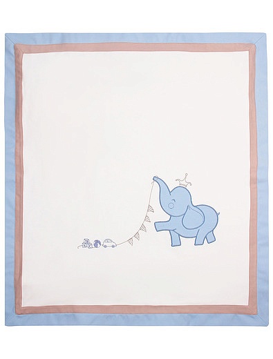 Одеяло с аппликацией слон Aletta - 0774519270048 - Фото 1