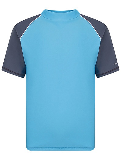 голубая солнцезащитная футболка SNAPPER ROCK - 4404519270200 - Фото 1