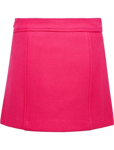 Розовая юбка из шерсти Milly Minis - 1040609680011 - Фото 3