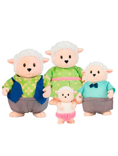 Набор игровой &quot;Семья овечек&quot; из 4х персонажей LI'L WOODZEEZ - 7134529272716 - Фото 1