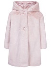 Розовое меховое пальто - 4122609980036