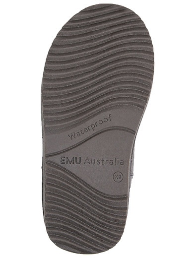 Полусапоги серые с нескользящей подошвой Emu Australia - 2024519080498 - Фото 5