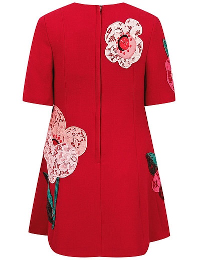 Платье из шерсти Dolce & Gabbana - 1054509184968 - Фото 5