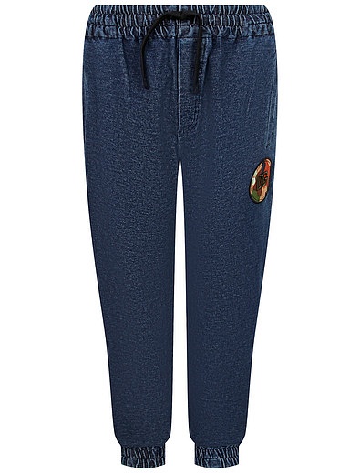спортивные брюки с нашивкой логотипа Dolce & Gabbana - 4244519272442 - Фото 1