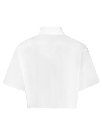 Блуза с контрастной планкой Imperial Kids - 1034509373449 - Фото 3