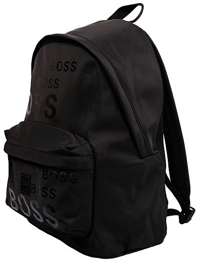 Чёрный рюкзак с логотипом HUGO BOSS - 1504518180227 - Фото 3