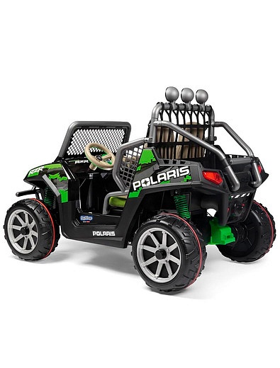Детский электромобиль Polaris Ranger RZR Green Shadow PEG-PEREGO - 0024528370063 - Фото 4