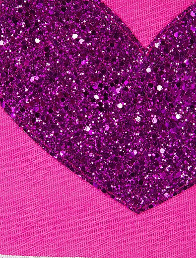 Розовая сумка с сердечком RO'RO - 1202608870095 - Фото 2