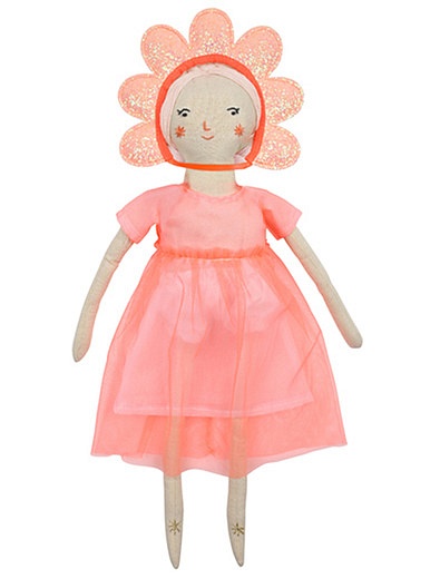 Костюм для куклы нарядный цветочный Meri Meri - 7134500170123 - Фото 2