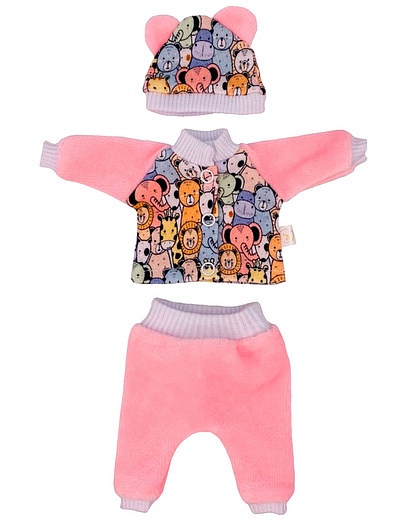 Комплект одежды для куклы с принтом животные 19 см Magic Manufactory - 7164529180056 - Фото 1
