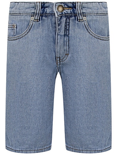 Голубые джинсовые шорты MOLO - 1414519179840 - Фото 1