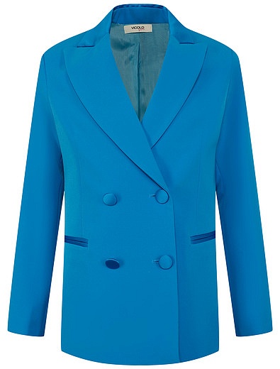 Голубой двубортный пиджак Vicolo - 1334509370227 - Фото 1