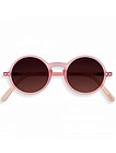 Круглые солнцезащитные очки в розовой оправе - 5254528271342