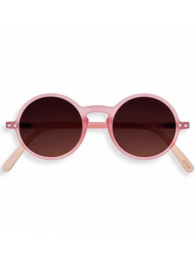 Круглые солнцезащитные очки в розовой оправе IZIPIZI - 5254528271342 - Фото 1
