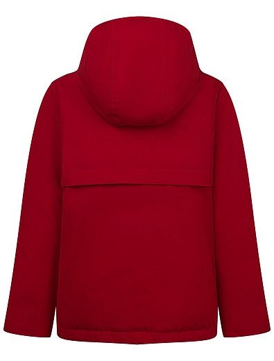 Куртка красная с капюшоном Il Gufo - 1074519084775 - Фото 2