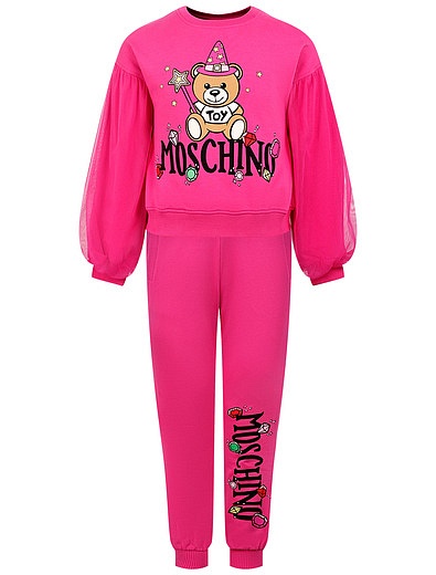 Розовый спортивный костюм Moschino - 6004509180397 - Фото 1