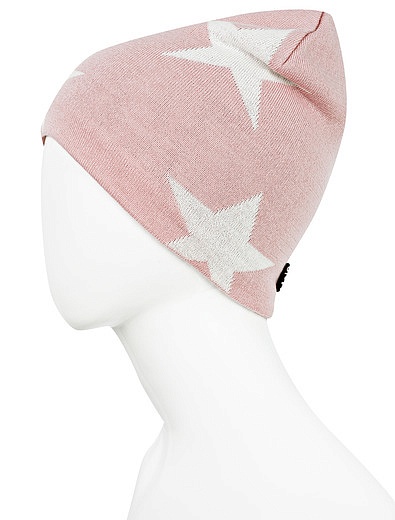 Розовая шапка с принтом звезды MOLO - 1354509182156 - Фото 3
