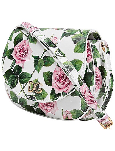 Сумка с принтом Тропические розы Dolce & Gabbana - 1203908070031 - Фото 7
