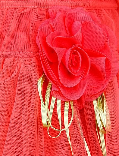 Красное платье с тюлем Aletta - 1051309870138 - Фото 2
