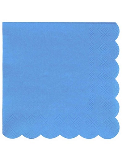 Синие бумажные салфетки 20 шт. Meri Meri - 6594520080429 - Фото 1
