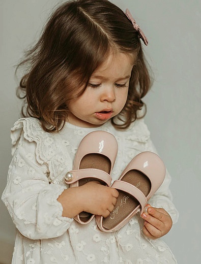 Лаковые туфли нежно-розового цвета Age of Innocence - 2014509282056 - Фото 2