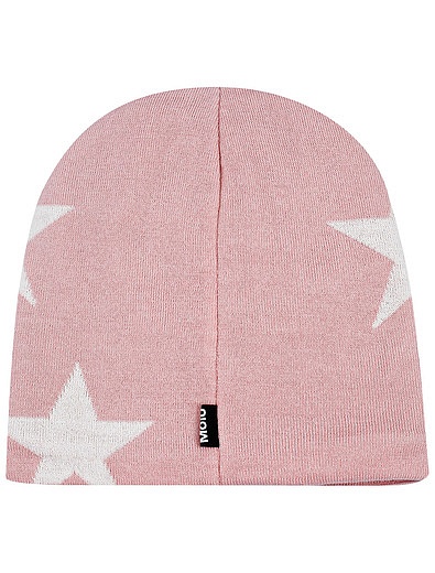 Розовая шапка с принтом звезды MOLO - 1354509182156 - Фото 4