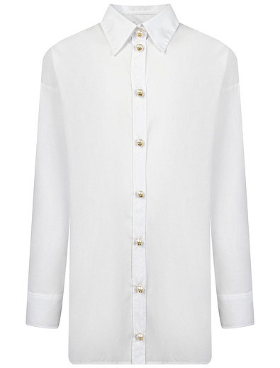 Блуза с кружевной спинкой Dolce & Gabbana - 1034509184878 - Фото 1